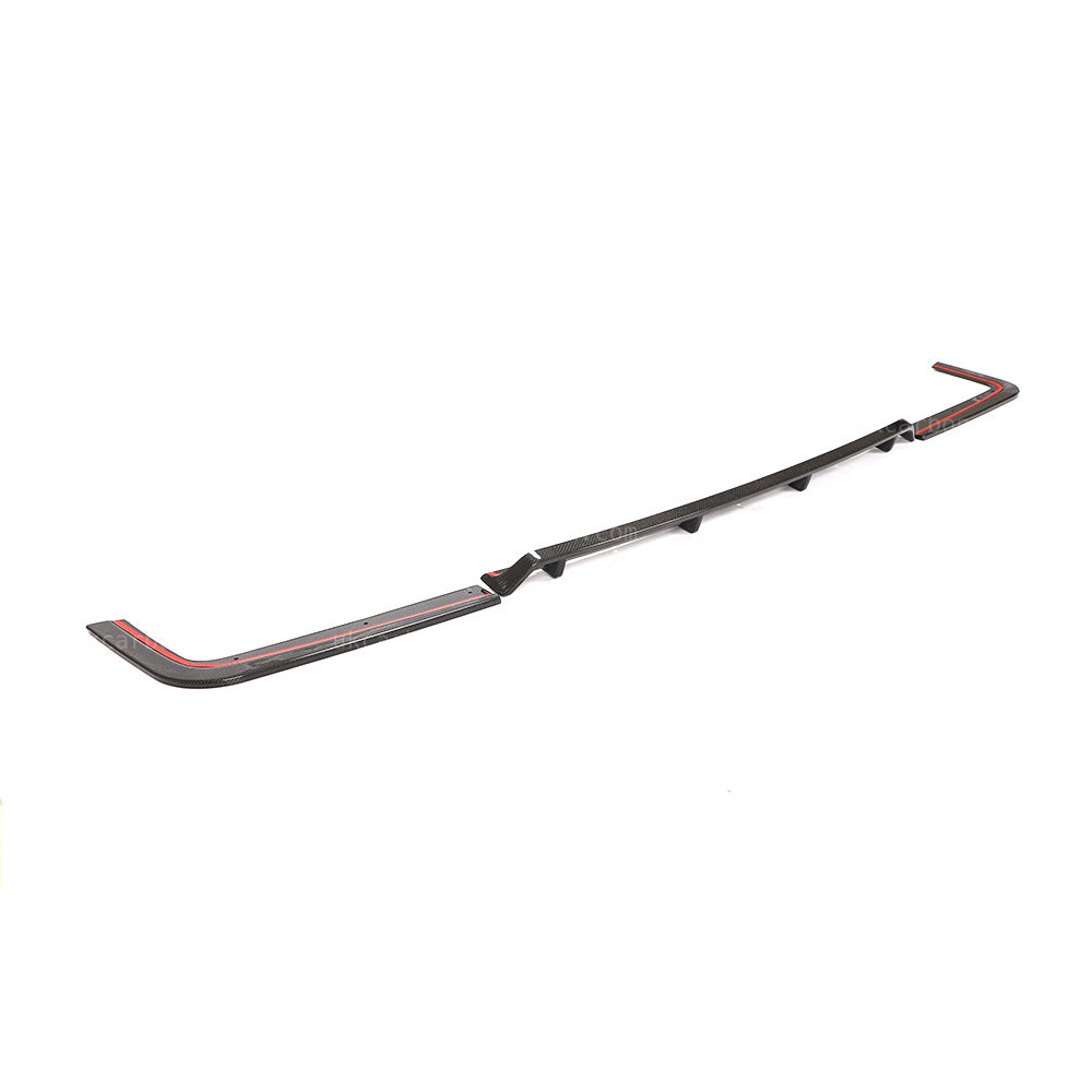 Volkswagen T6 Multivan Van Carbon Fibre Rear Bumper Diffuser Kit by UKCarbon