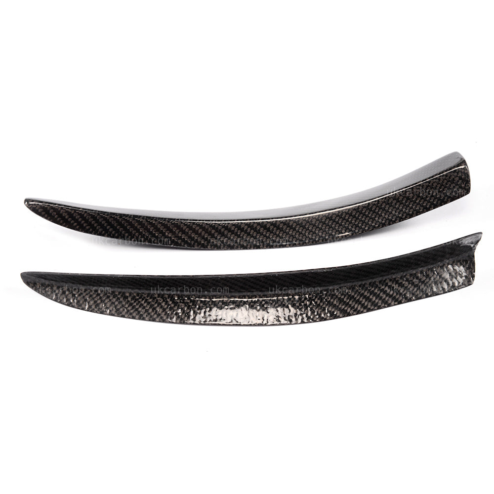 BMW M3 M4 Carbon Fibre Bumper Canards Insert Splitter F80 F82 F83 by UKCarbon