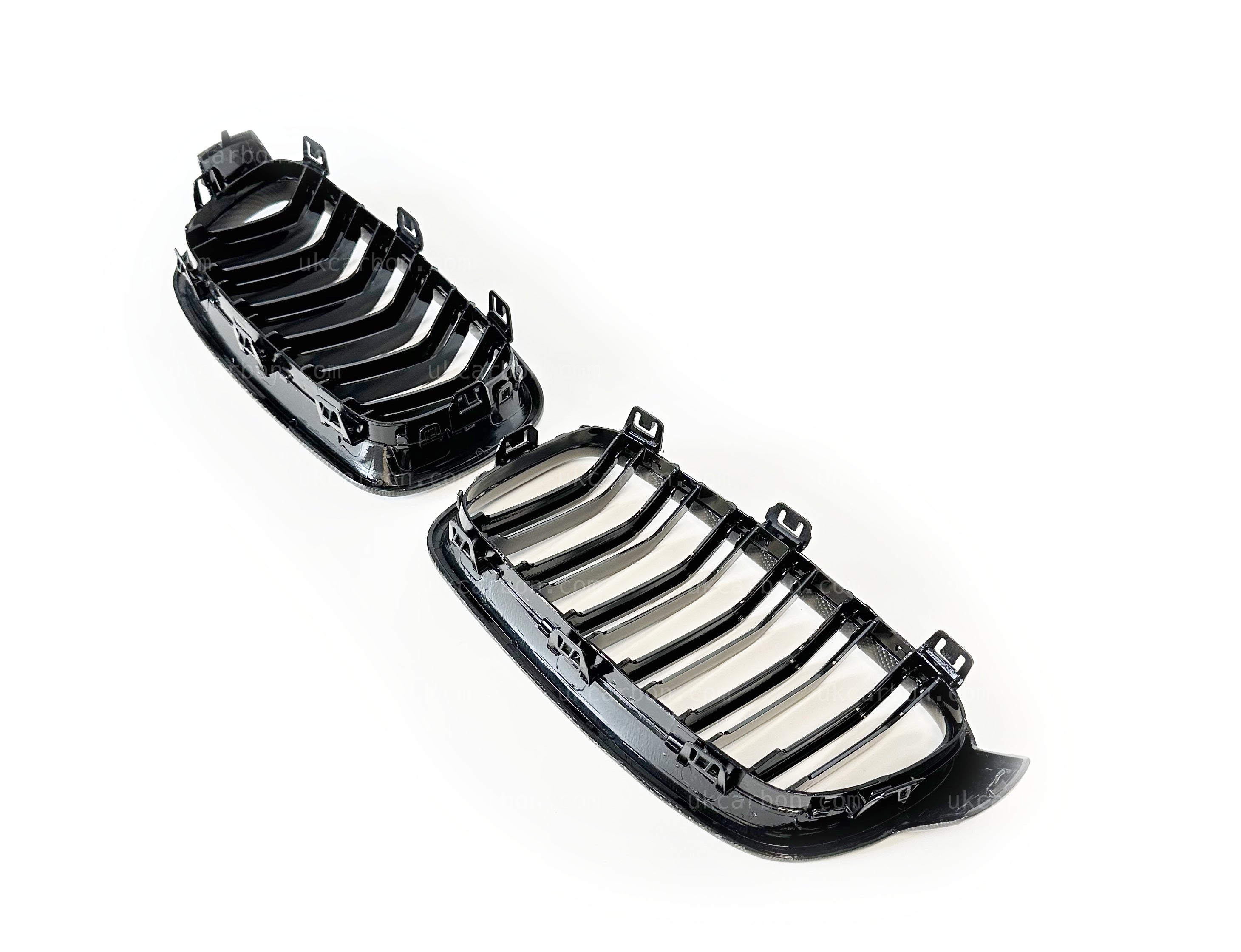 BMW 3 Series Grille Carbon Fibre F30 F31 Gloss Black M Performance by UKCarbon