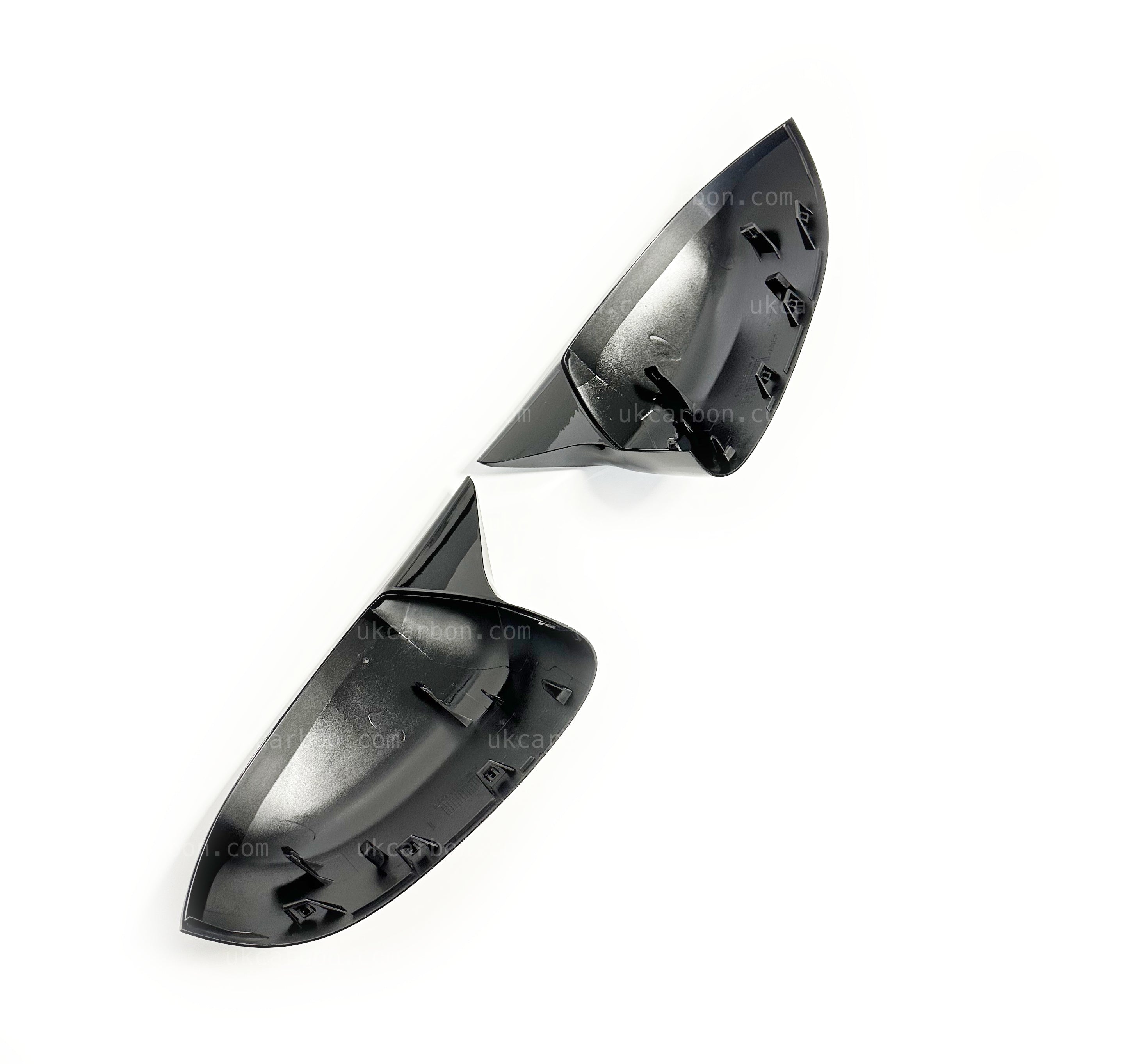 BMW X3 X4 Gloss Black M Style Wing Mirror Cover Replacement G01 G02 by UKCarbon