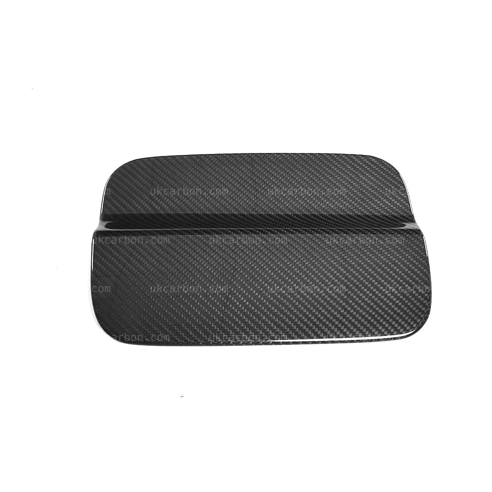 BMW M4 Carbon Fuel Tank Cover Cap Stick On Insert F82 Coupe by UKCarbon