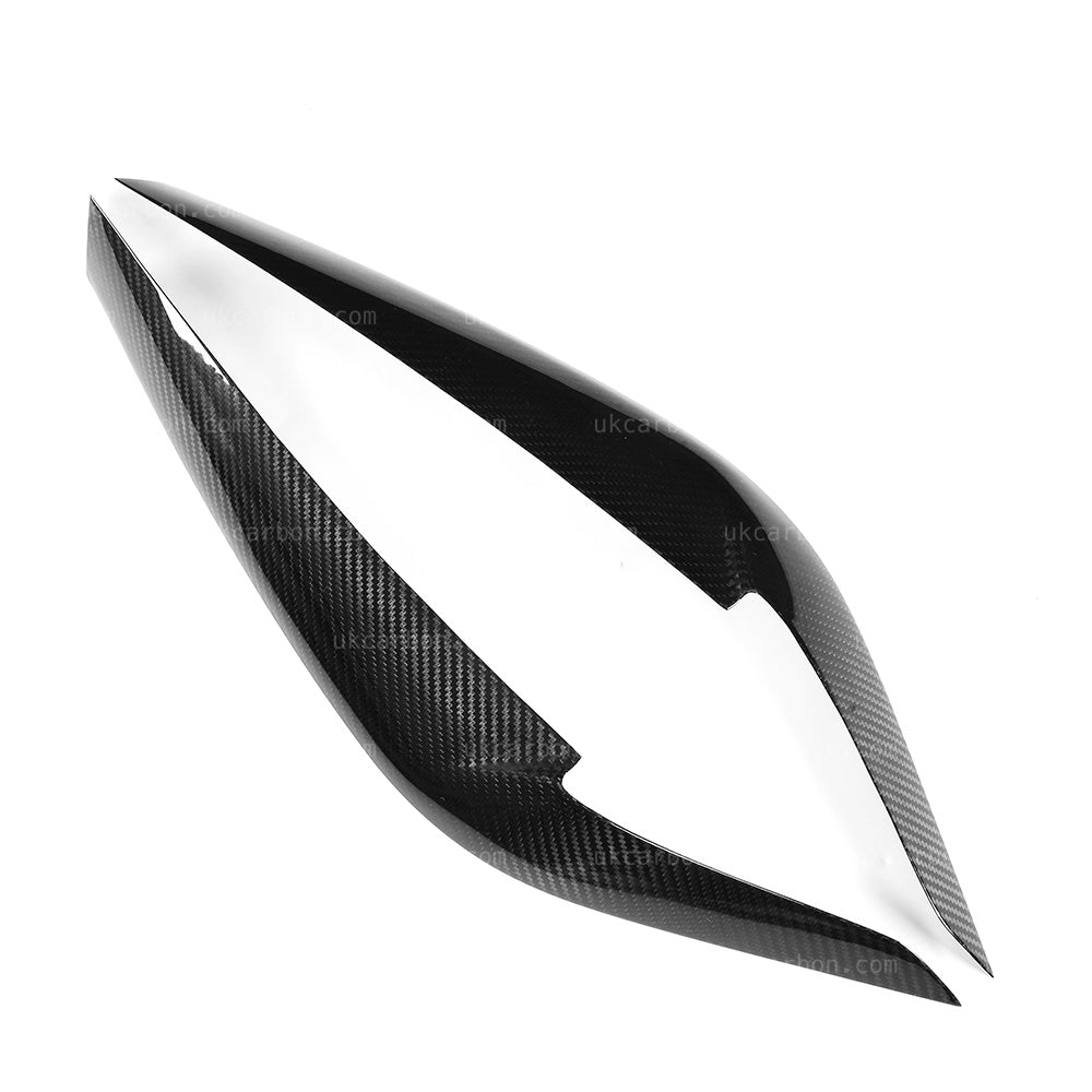BMW 5 series M5 Carbon Fibre Headlight Eyelids Trim G30 G31 G38 F90 by UKCarbon