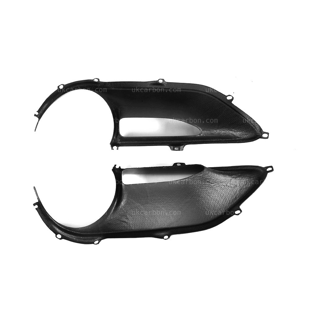 Ferrari 488 GTB Spider Carbon Fibre Rear Light Tail Surround Upgrade by UKCarbon