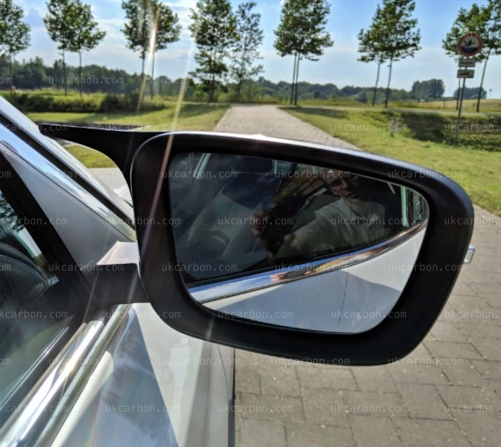 BMW 5 Series Gloss Black M Style Wing Mirror Cover Replacements G30 by UKCarbon