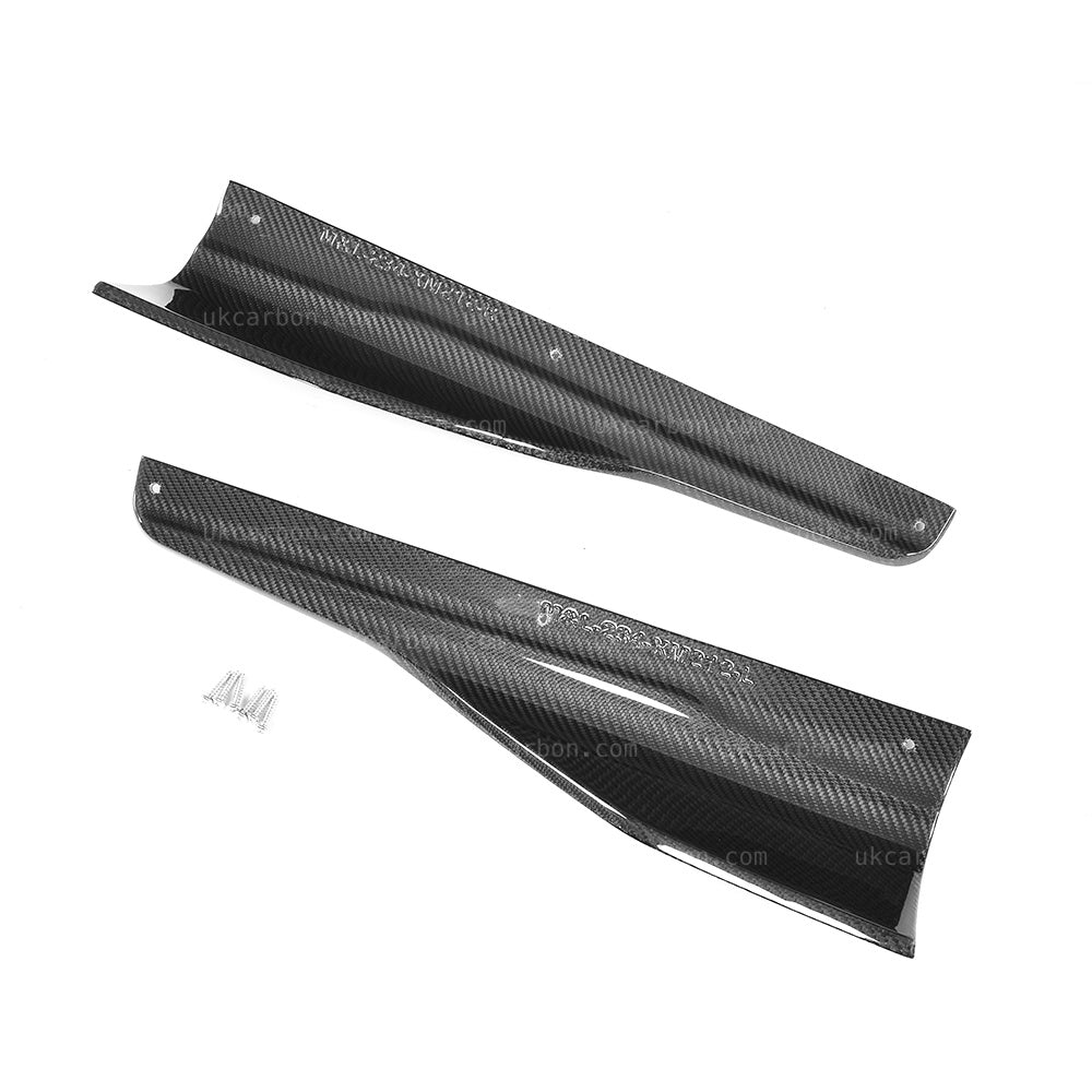 BMW F87 M2 Carbon M Performance Body Kit Splitter Blades Side Skirt by UKCarbon