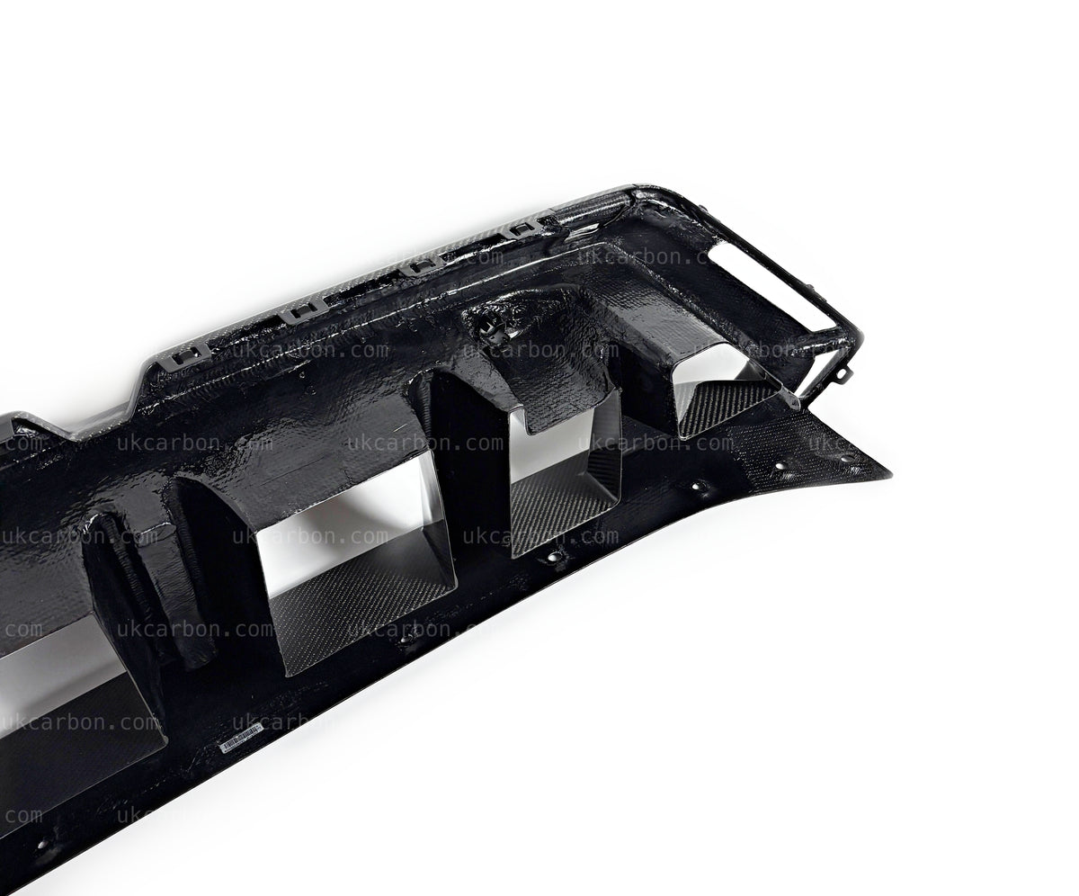 BMW M5 G90 G99 Carbon Fibre Lower Grille Bumper Trim Insert