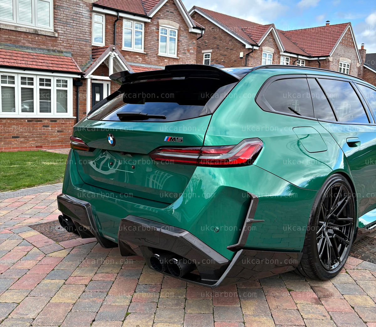 BMW M5 G90 G99 Rear Carbon Fibre Bumper Trim