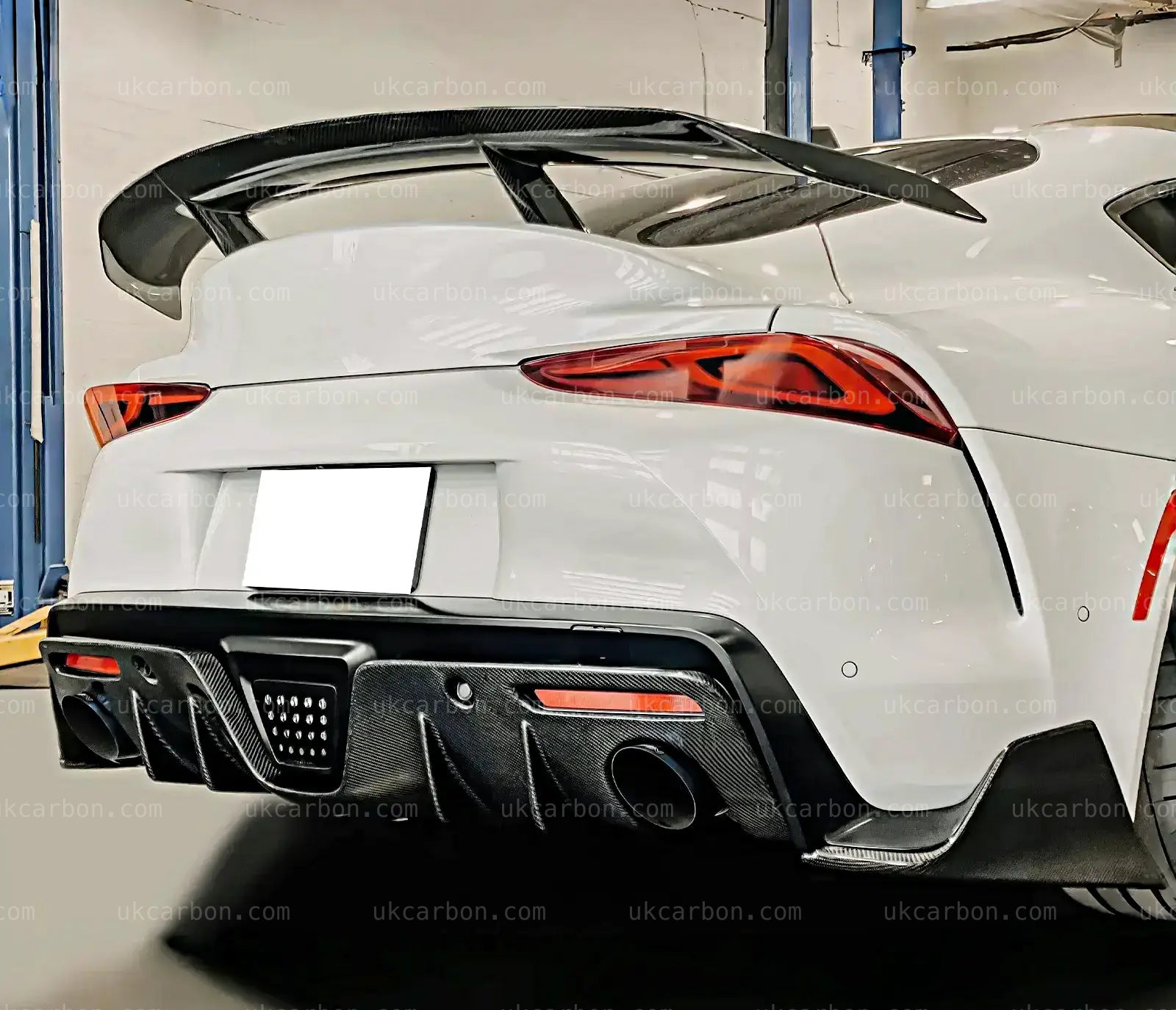 Toyota Supra Side Skirts Carbon Fibre A90 2019+ Extension Lip Kit by UKCarbon