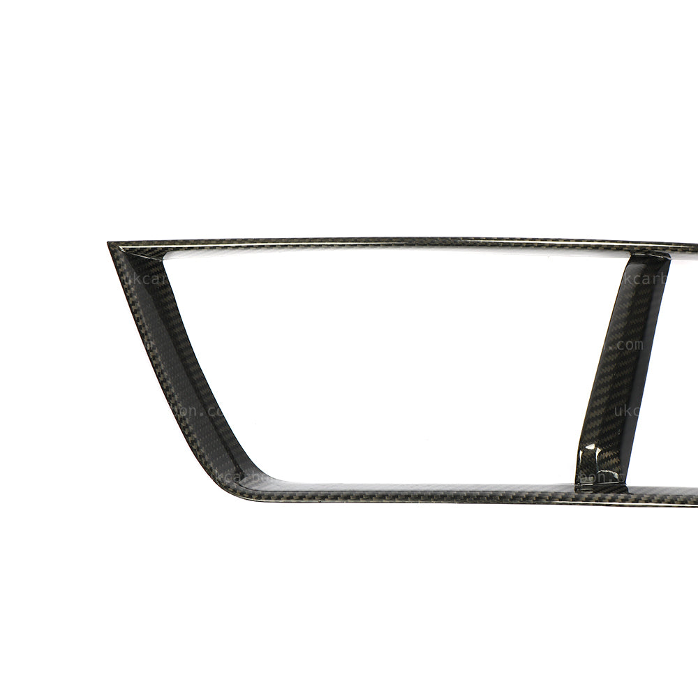 Audi R8 Rear Carbon Fibre Pre Preg Bumper Grille Intake Insert