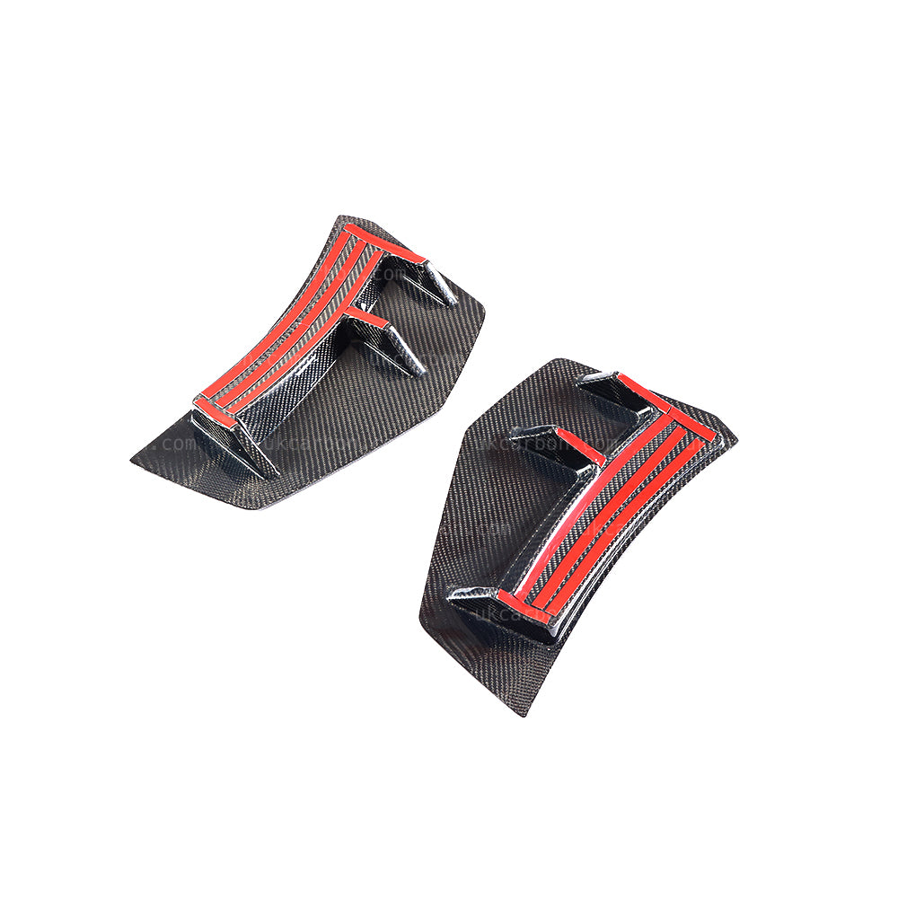 Audi R8 Rear Carbon Fibre Bumper Trim Diffuser Performance Style