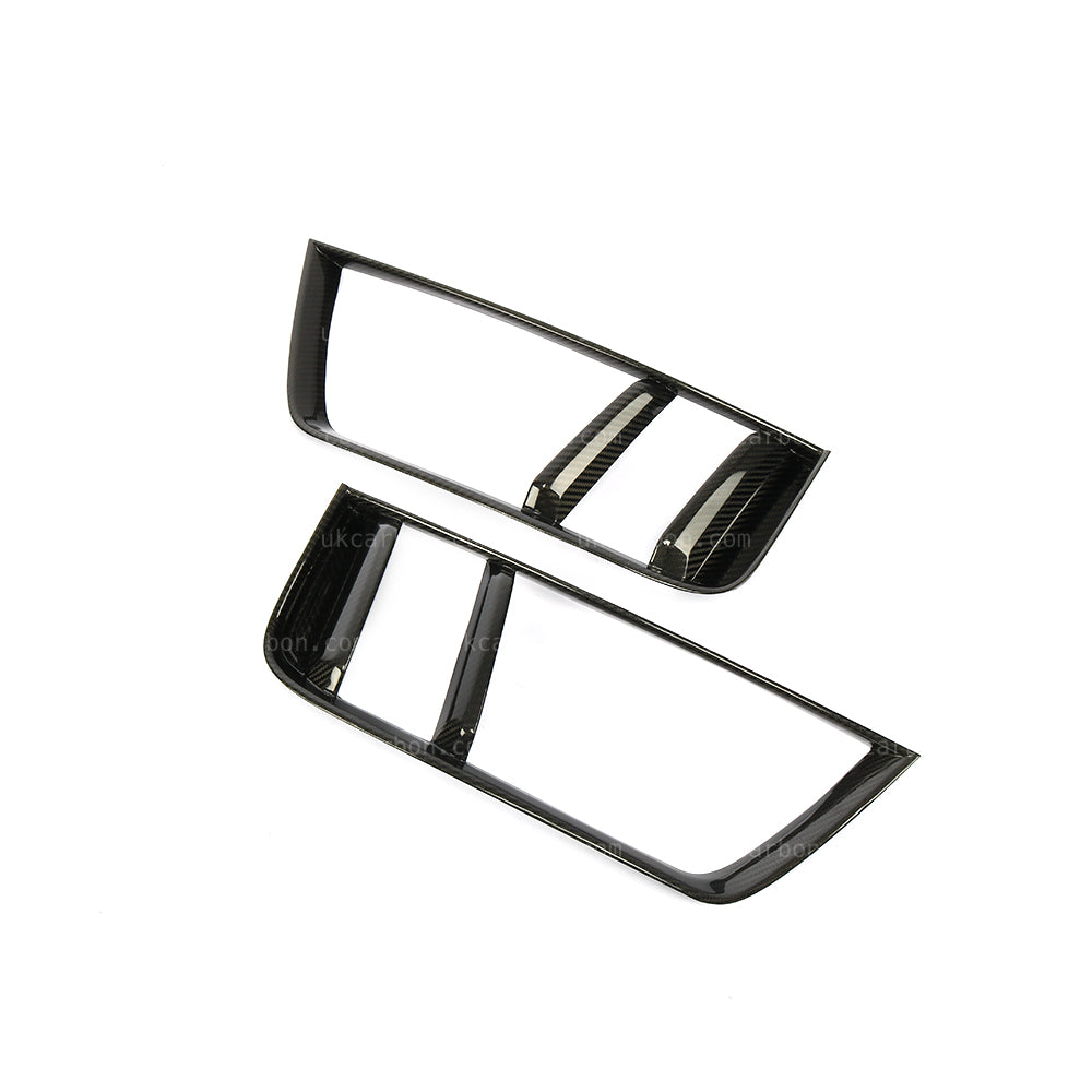 Audi R8 Rear Carbon Fibre Pre Preg Bumper Grille Intake Insert