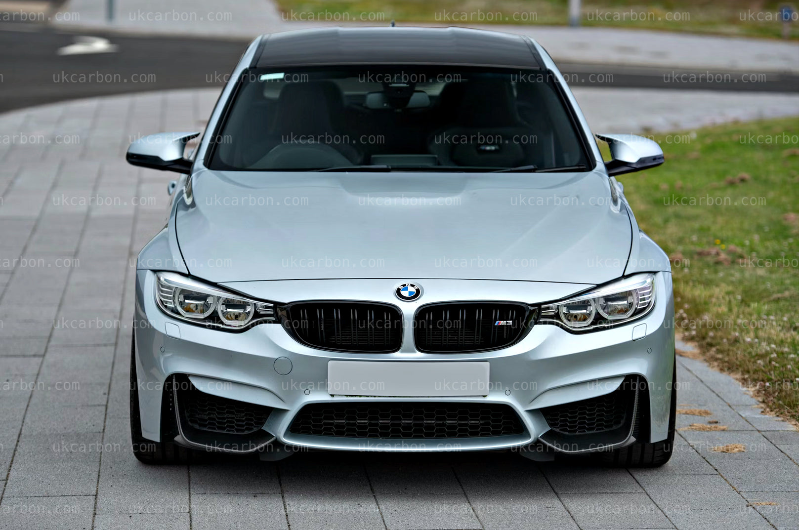 BMW M3 M4 Front Bumper Insert Splitter Pre Preg Carbon Fibre F80 F82