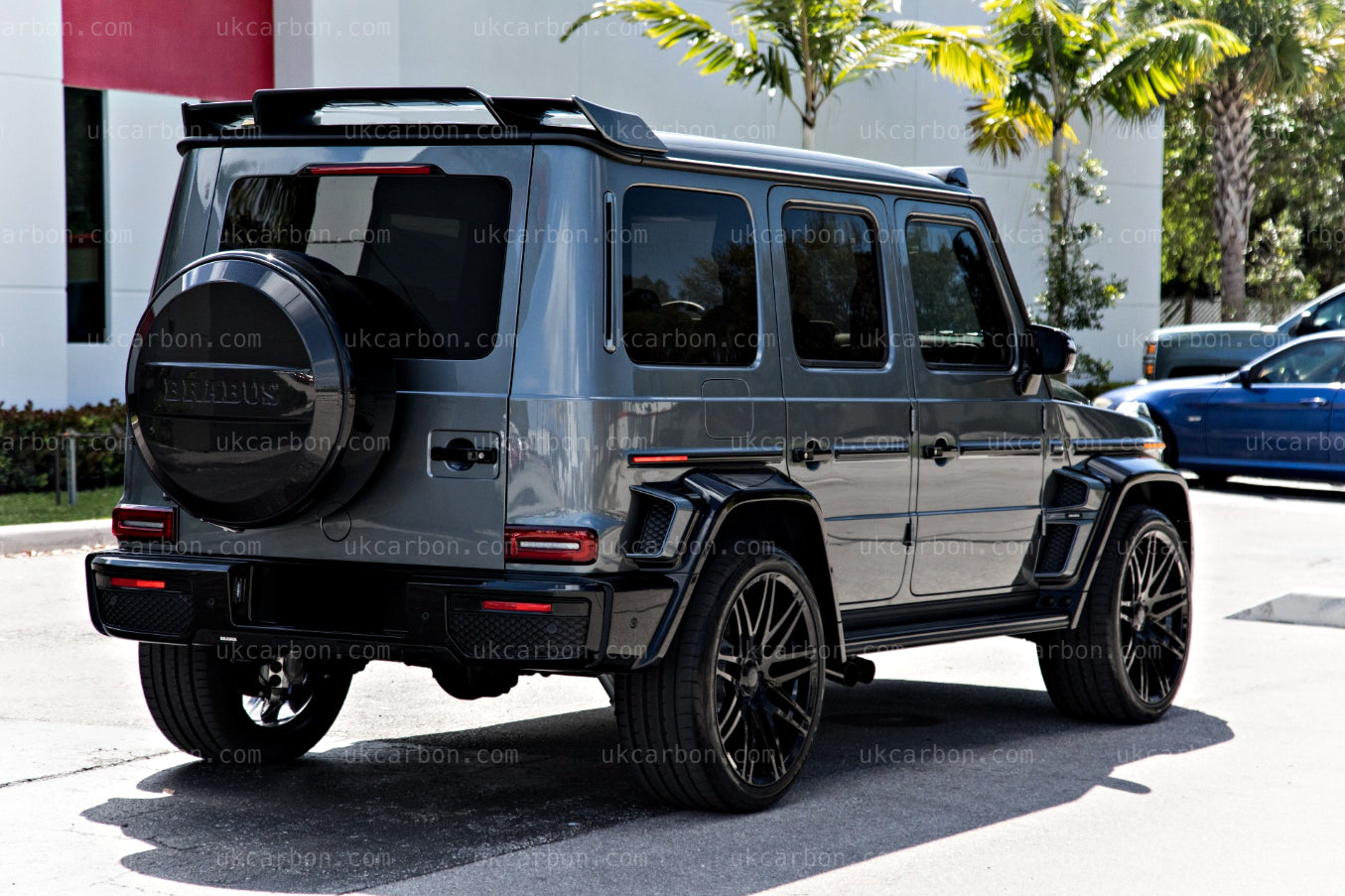 Mercedes Benz G Wagon Spoiler Brabus Style Rear Boot 2019-2024 by UKCarbon