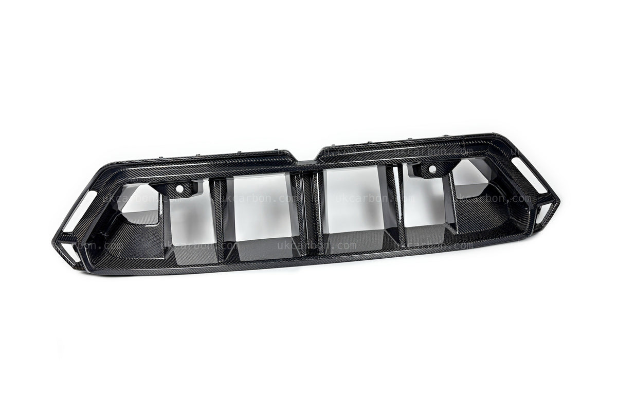BMW M5 G90 G99 Carbon Fibre Lower Grille Bumper Trim Insert