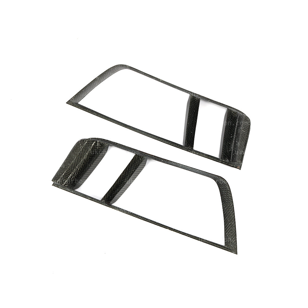 Audi R8 Rear Carbon Fibre Pre Preg Bumper Grille Intake Insert