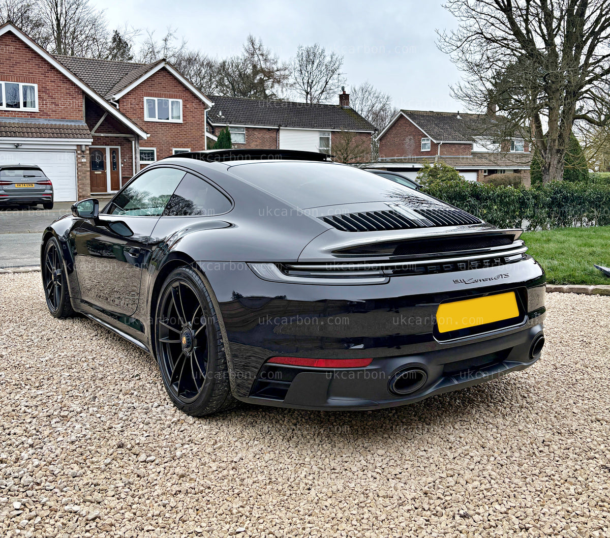 Porsche 911 992 Spoiler Ducktail Dry Carbon Fibre Rear Wing Lip
