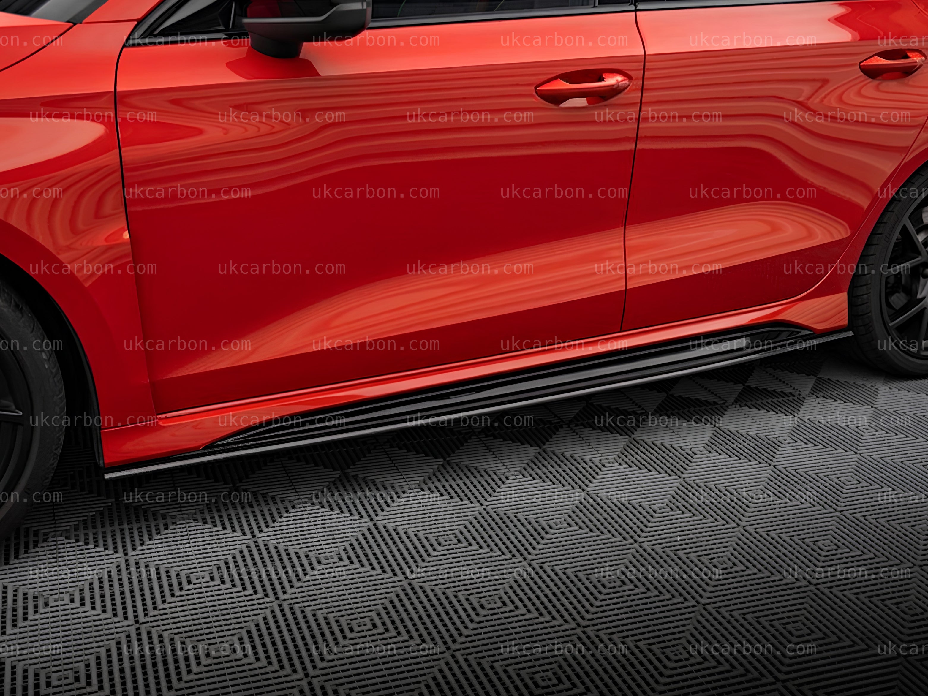 Audi RS3 Side Skirts Carbon Fibre 8Y Hatchback Saloon