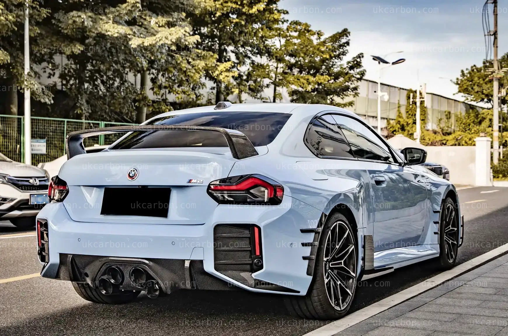 BMW M2 Boot Spoiler G87 Pre Preg M Performance Style Rear