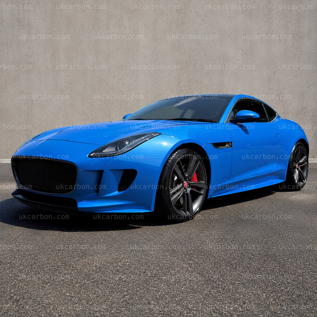 Jaguar F Type Carbon Fibre Grille Project 7 Style Front Mesh