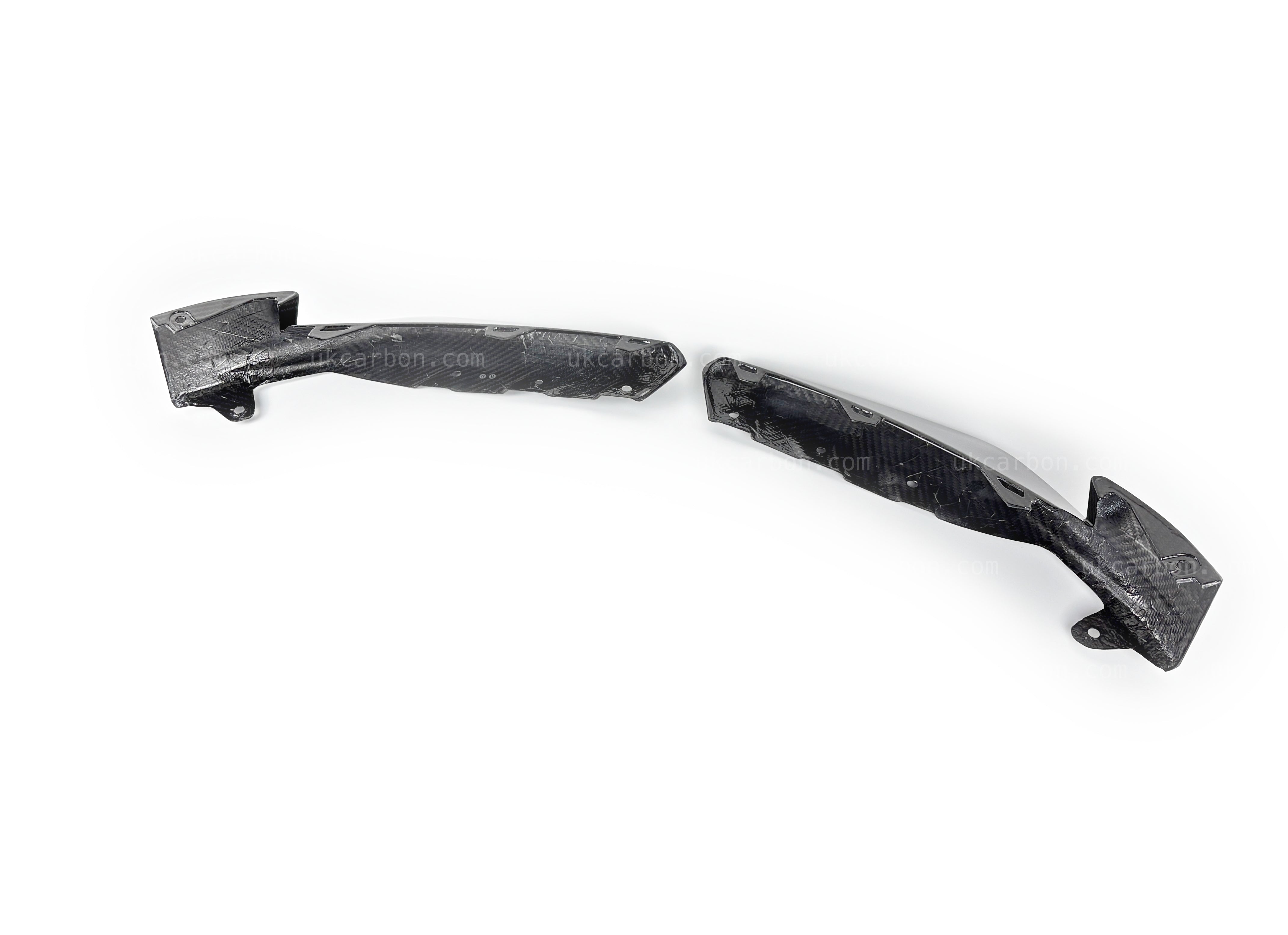 BMW M3 M4 Front Bumper Corner Splitter Pre Preg Carbon Fibre G80 G82