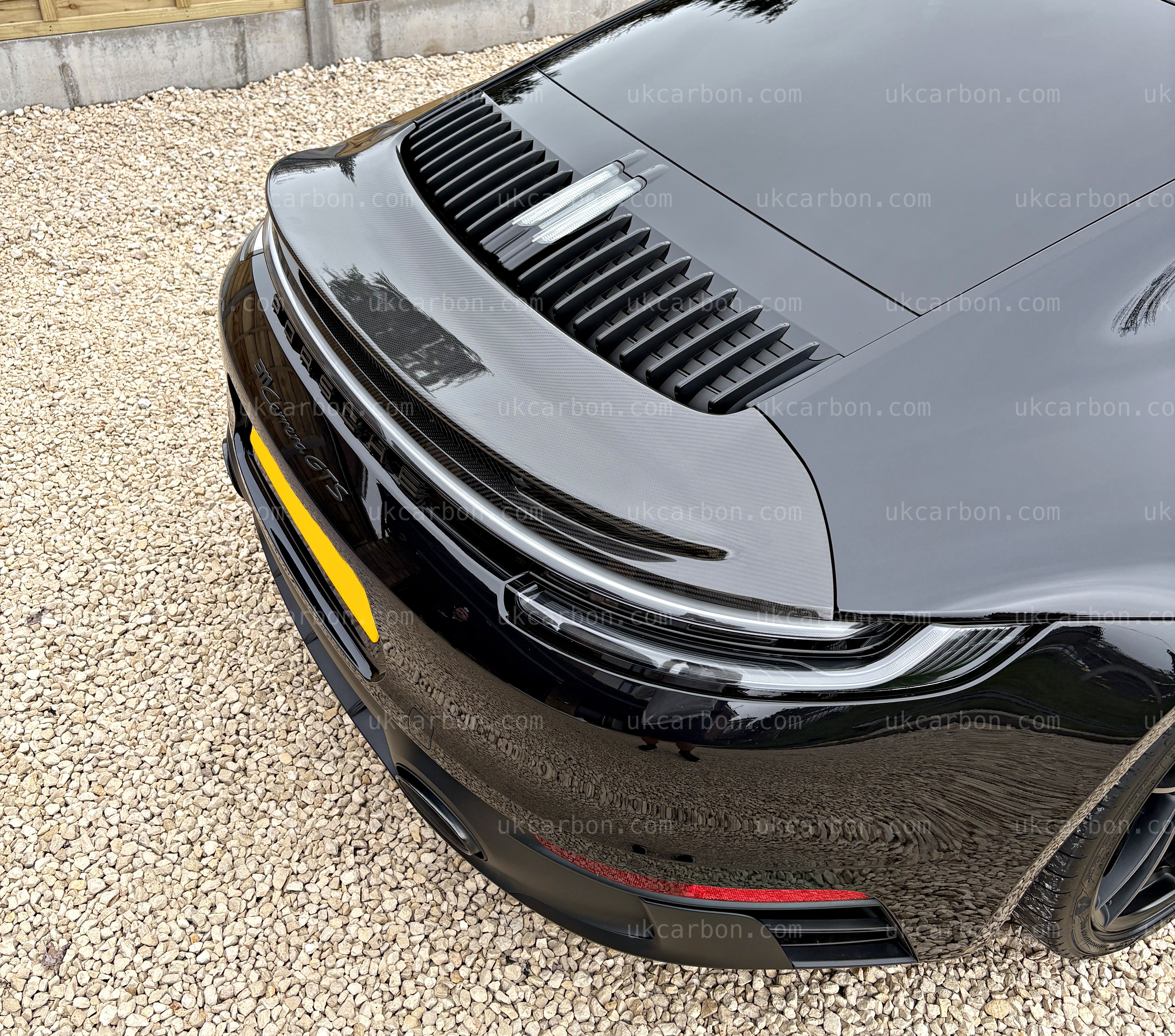 Porsche 911 992 Spoiler Ducktail Dry Carbon Fibre Rear Wing Lip