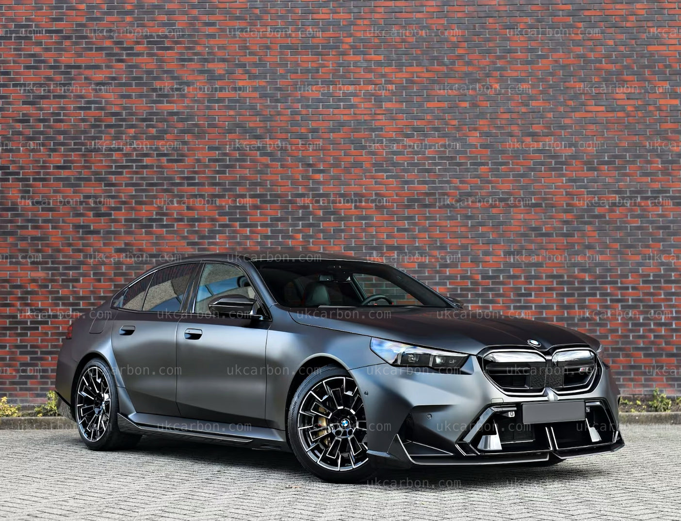 BMW M5 Splitter Pre Preg G90 G99 M Performance Style Front Bumper Lip Kit