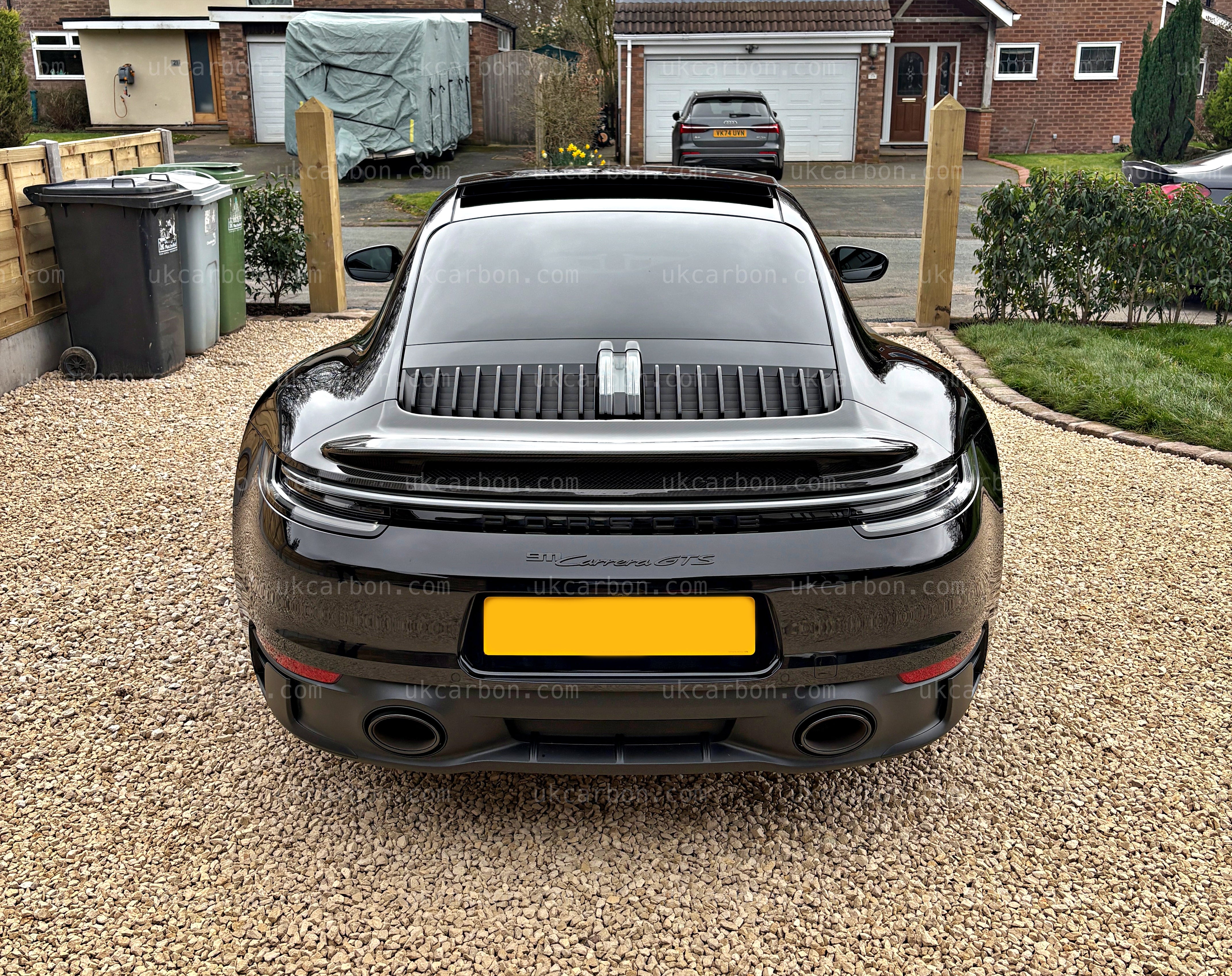 Porsche 911 992 Spoiler Ducktail Dry Carbon Fibre Rear Wing Lip