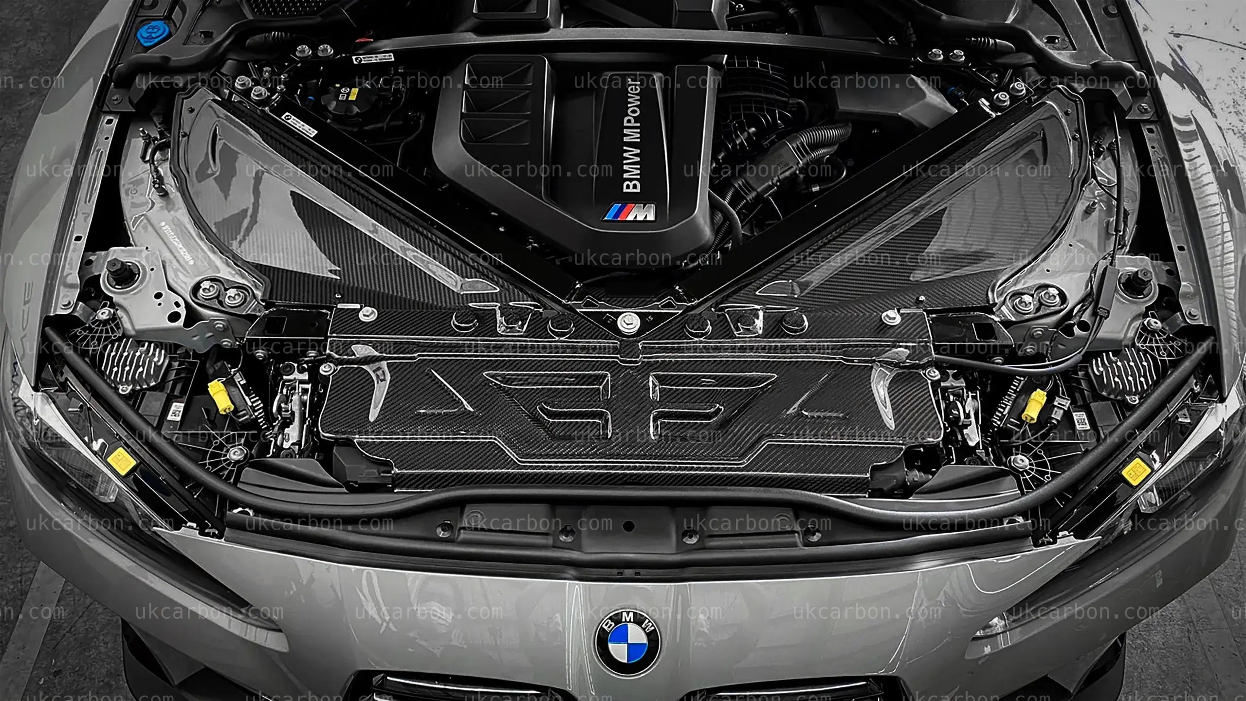 BMW M2 M3 M4 Pre Preg Carbon Fibre Engine Slam Panel Cover G87 G80 G82 G82 G83