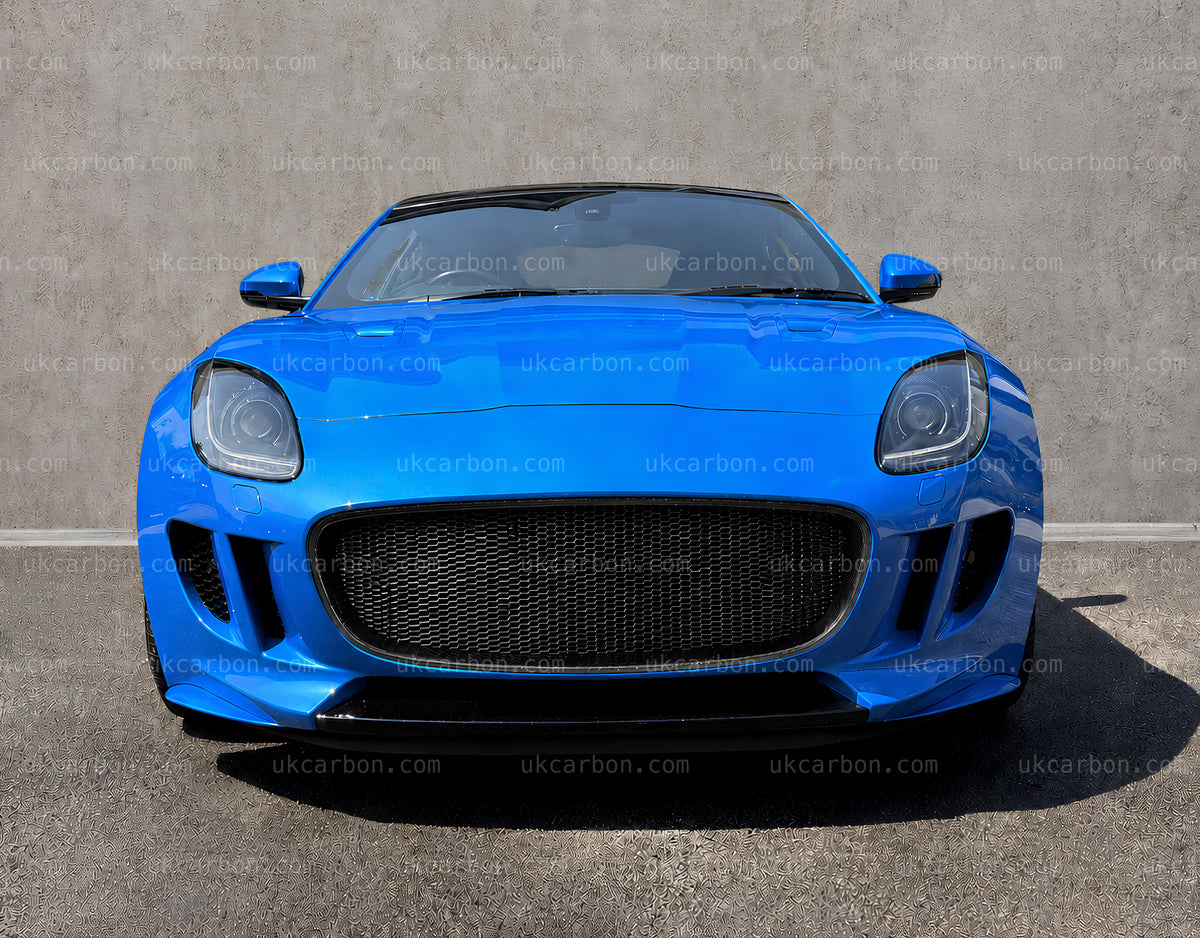 Jaguar F Type Carbon Fibre Grille Project 7 Style Front Mesh