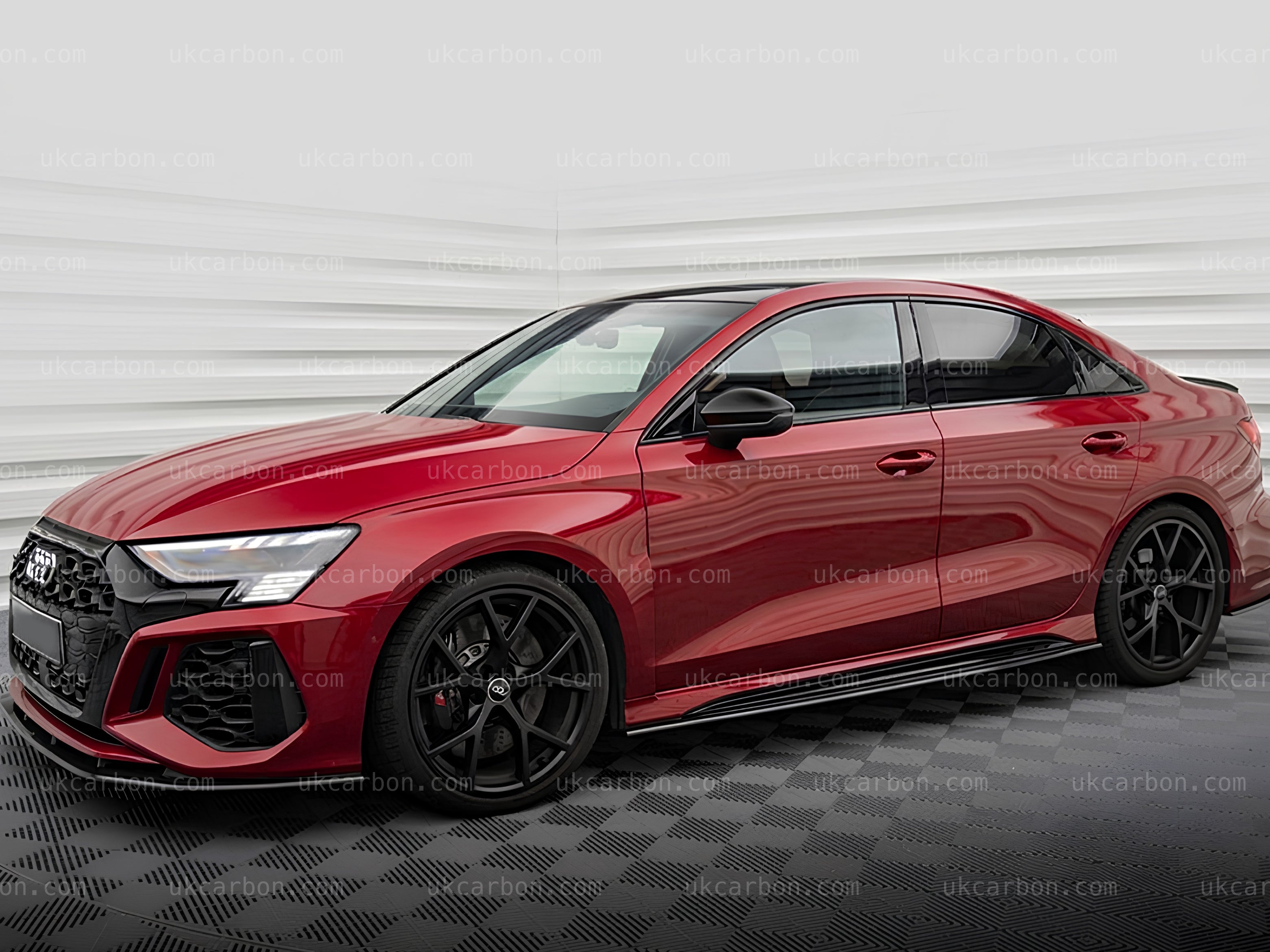 Audi RS3 Side Skirts Carbon Fibre 8Y Hatchback Saloon