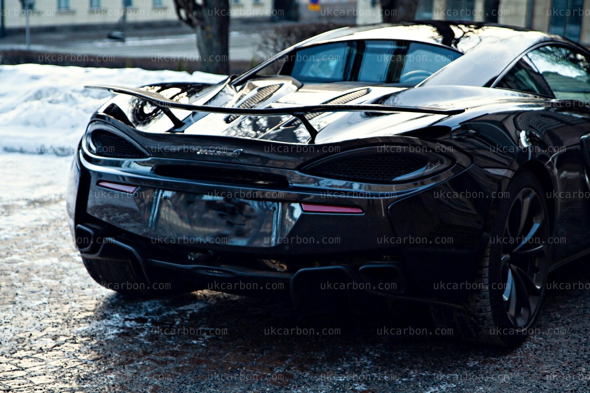 Mclaren 540 570 S GT MSO Novitec Style Carbon Fibre Rear Spoiler by UKCarbon
