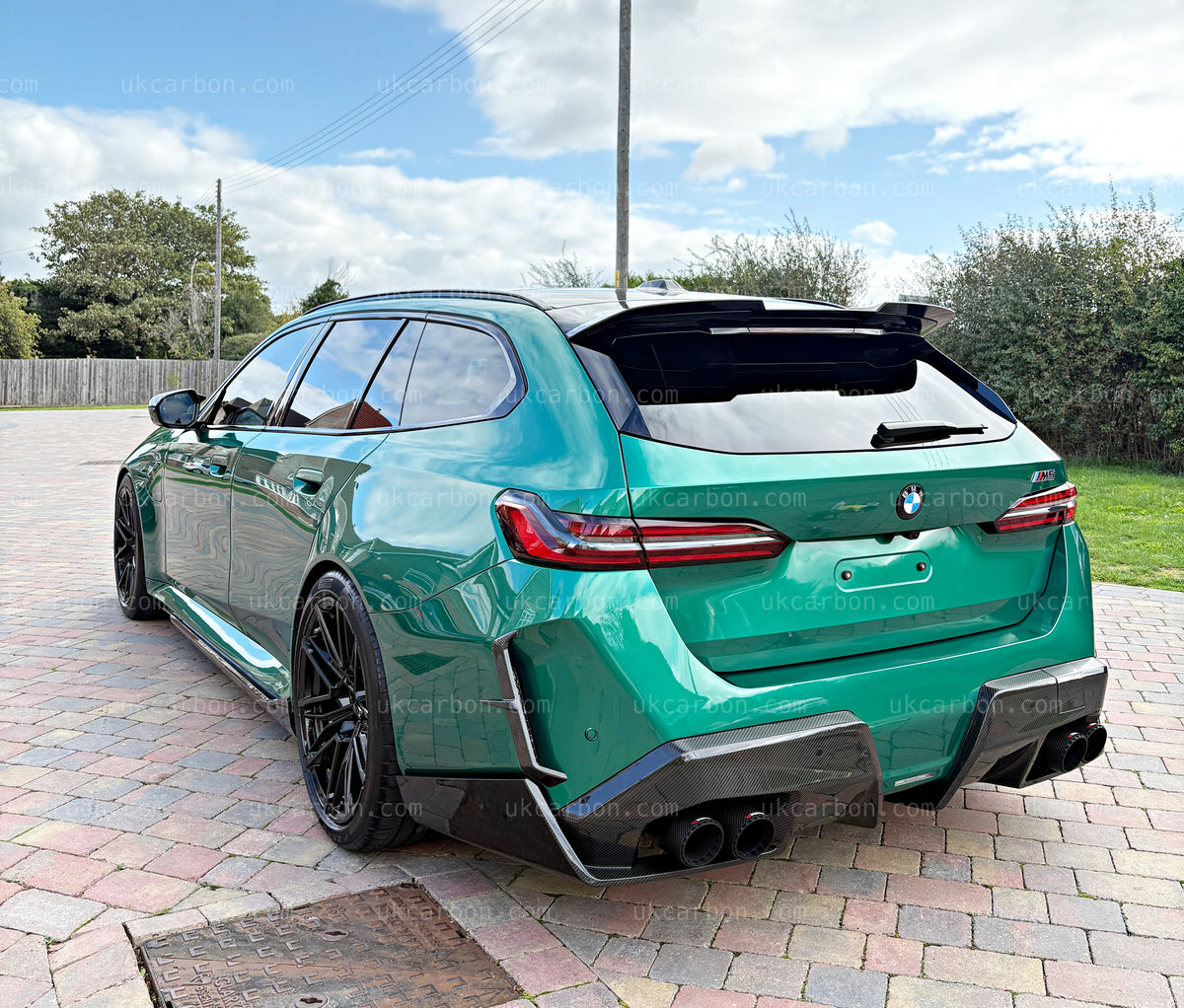 BMW M5 G90 G99 Rear Carbon Fibre Bumper Trim