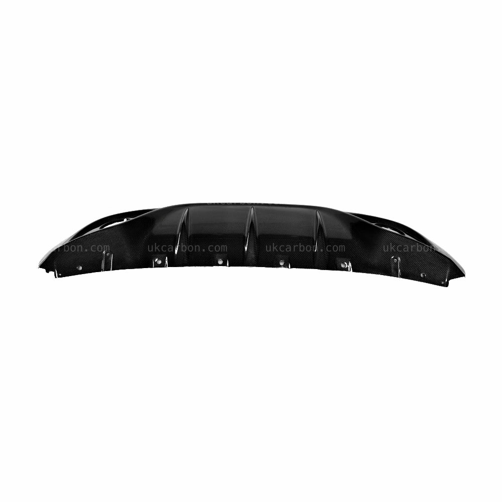 Alfa Romeo Giulia Veloce Ti Sport Carbon Fibre Diffuser by UKCarbon