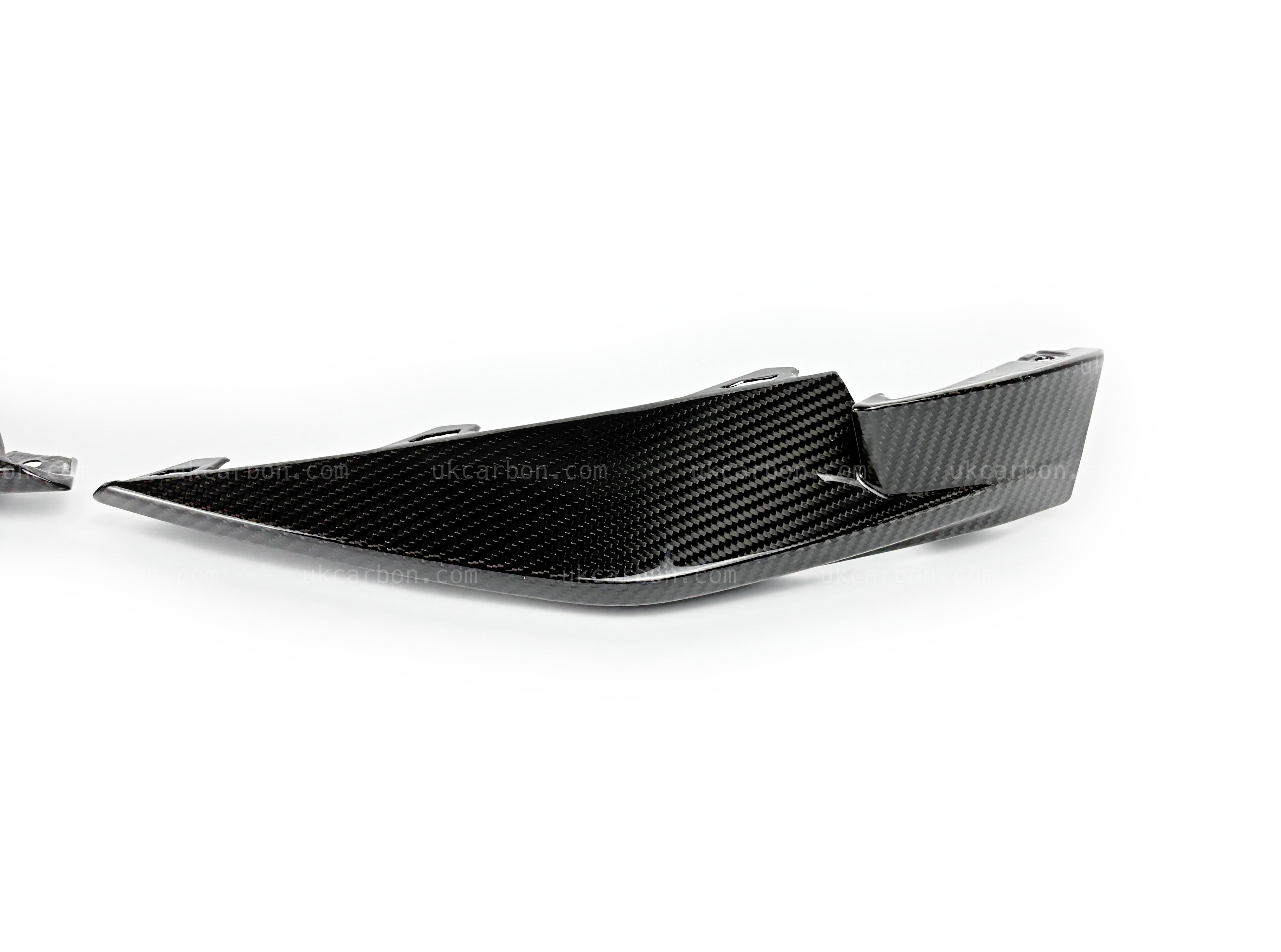 BMW M3 M4 Front Bumper Corner Splitter Pre Preg Carbon Fibre G80 G82