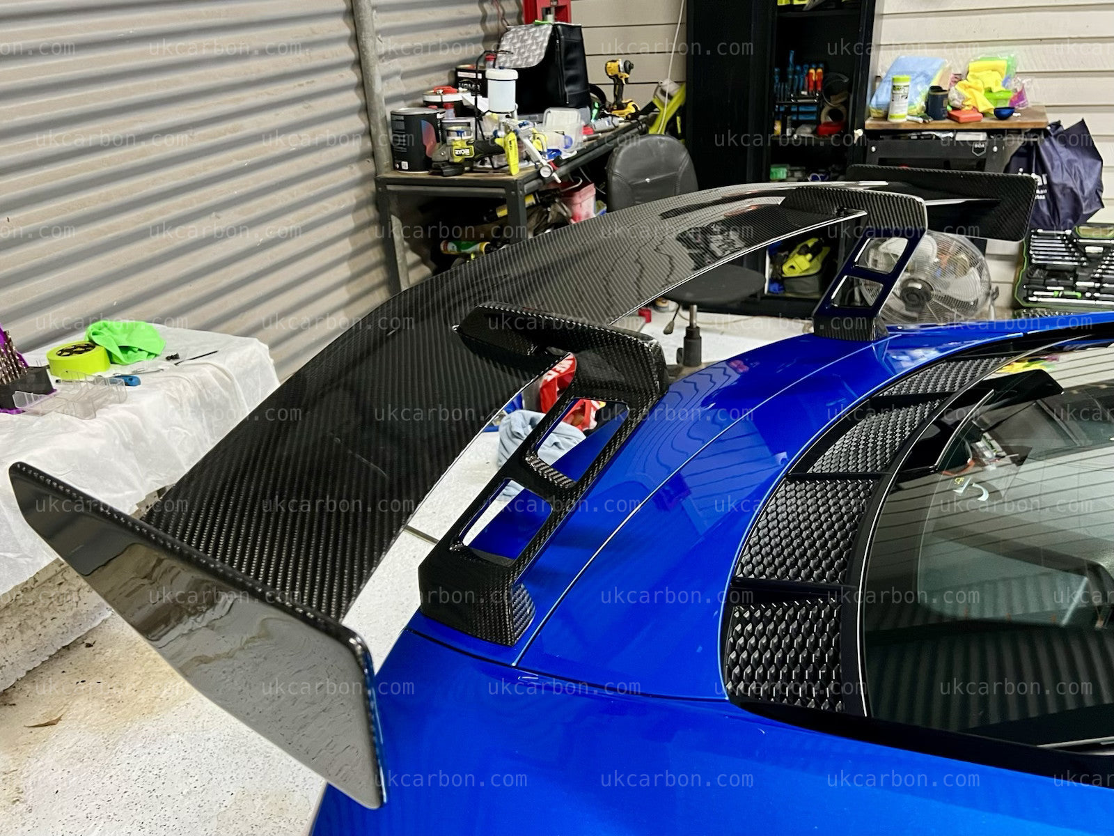 Audi R8 Spoiler Carbon Fibre GT Style Gen 2 Pre Preg Kit