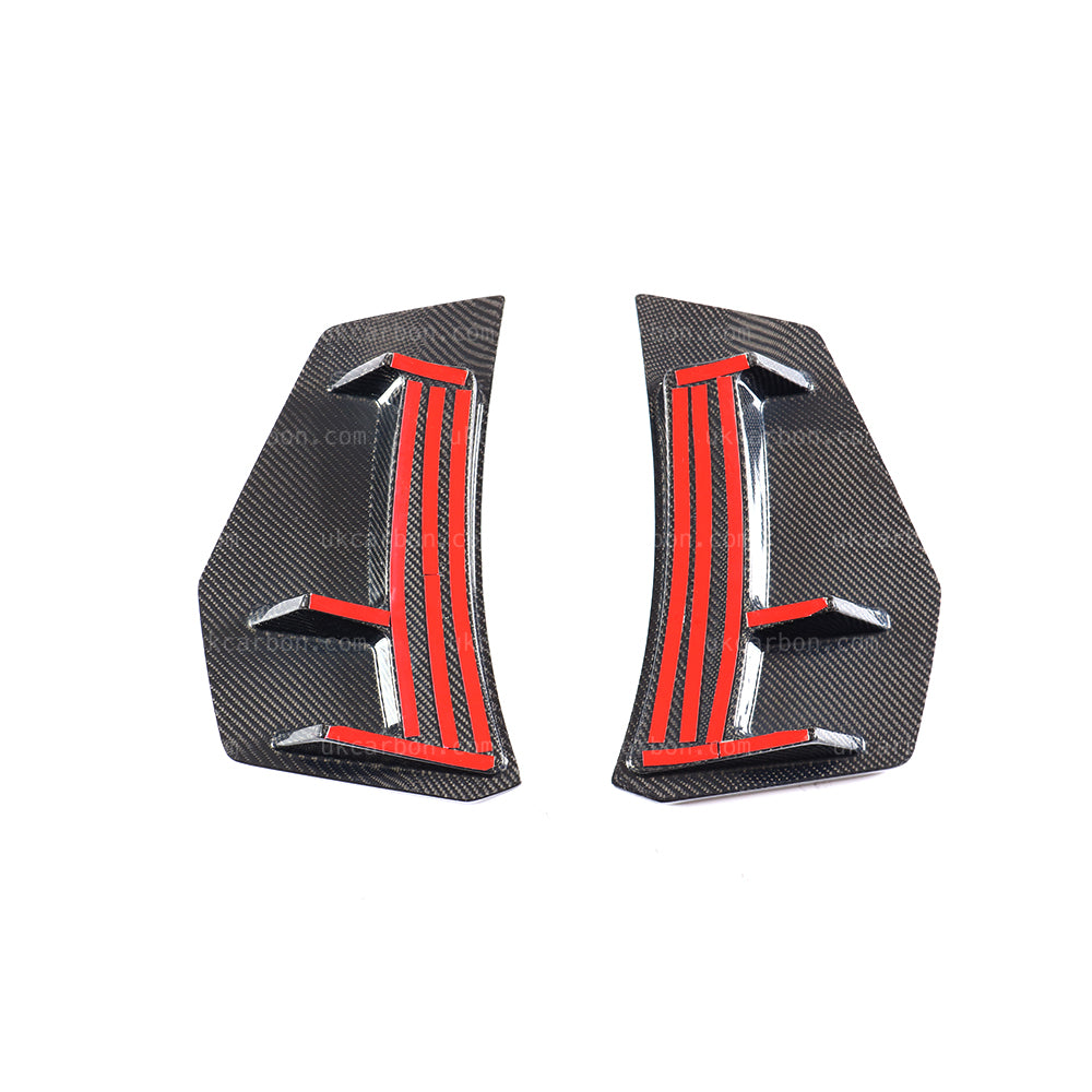 Audi R8 Rear Carbon Fibre Bumper Trim Diffuser Performance Style