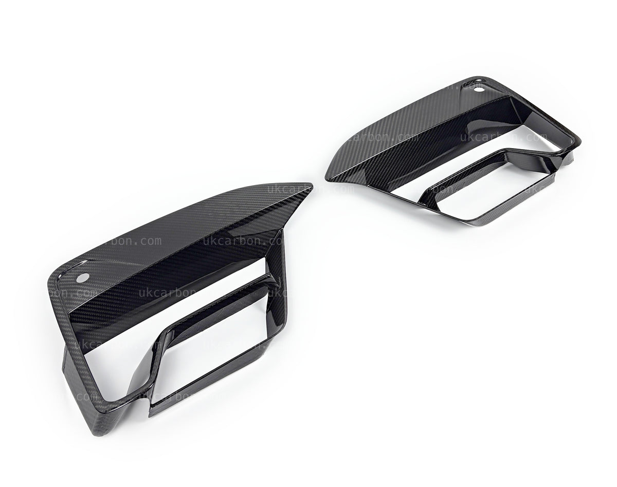 BMW M5 LCI Pre Preg Carbon Fibre Front Bumper Insert