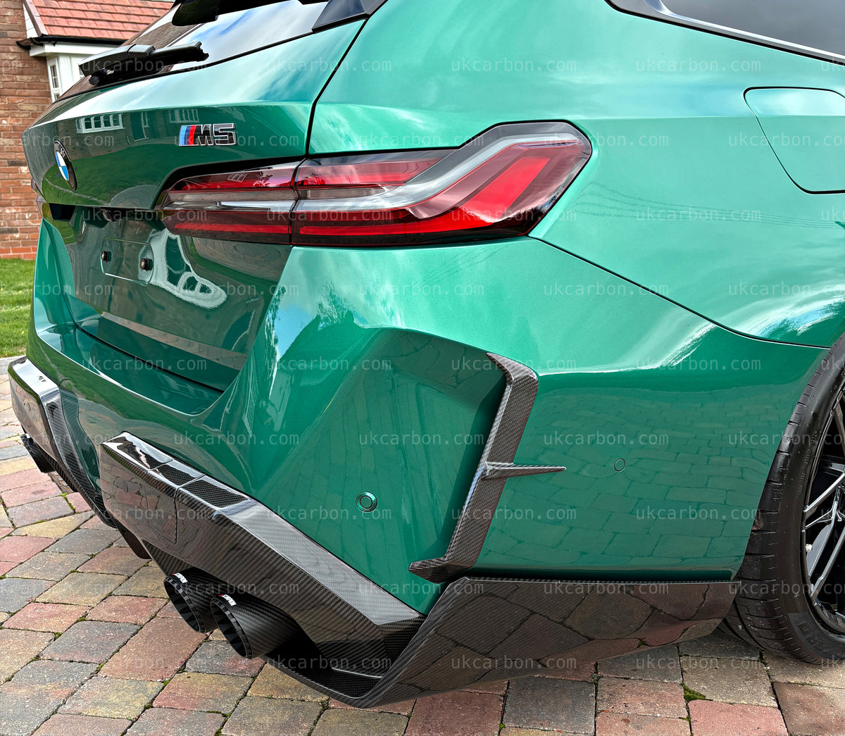 BMW M5 G90 G99 Rear Carbon Fibre Bumper Trim