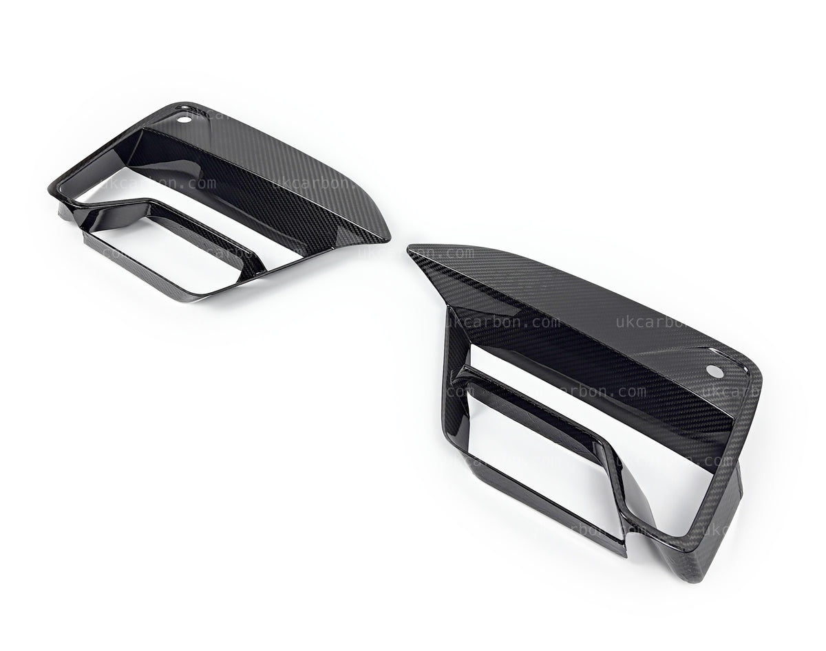 BMW M5 LCI Pre Preg Carbon Fibre Front Bumper Insert