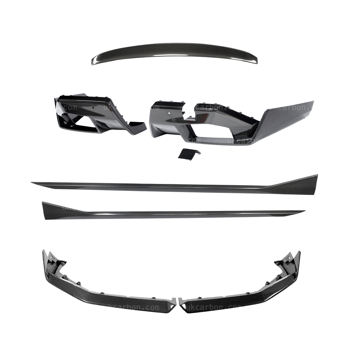 BMW M5 G90 Saloon Full Pre Preg Carbon Fibre M Performance Styling Kit