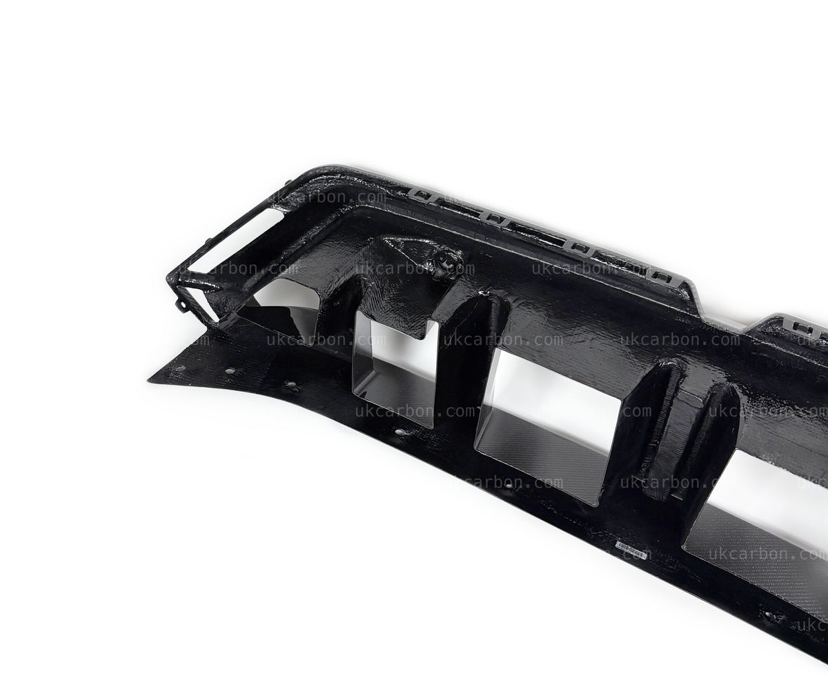BMW M5 G90 G99 Carbon Fibre Lower Grille Bumper Trim Insert