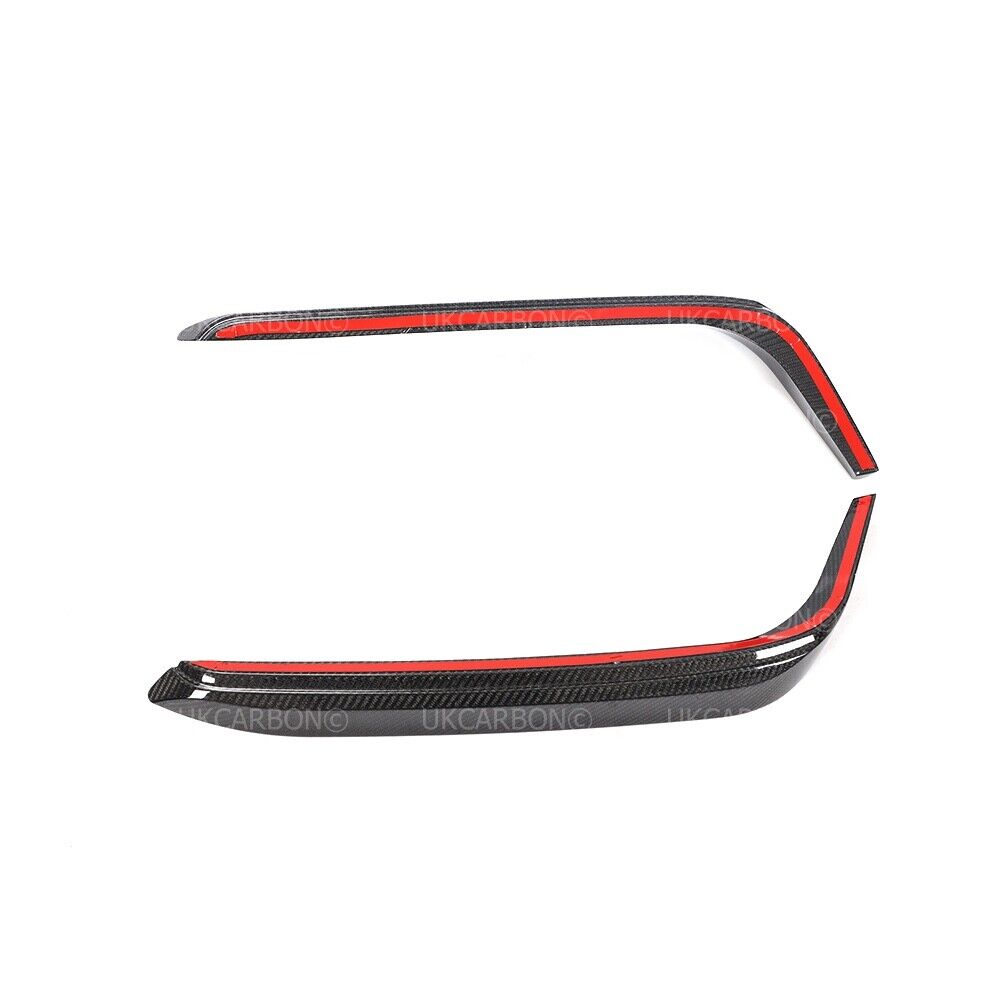 Alfa Romeo Giulia Carbon Fibre Canards Insert by UKCarbon