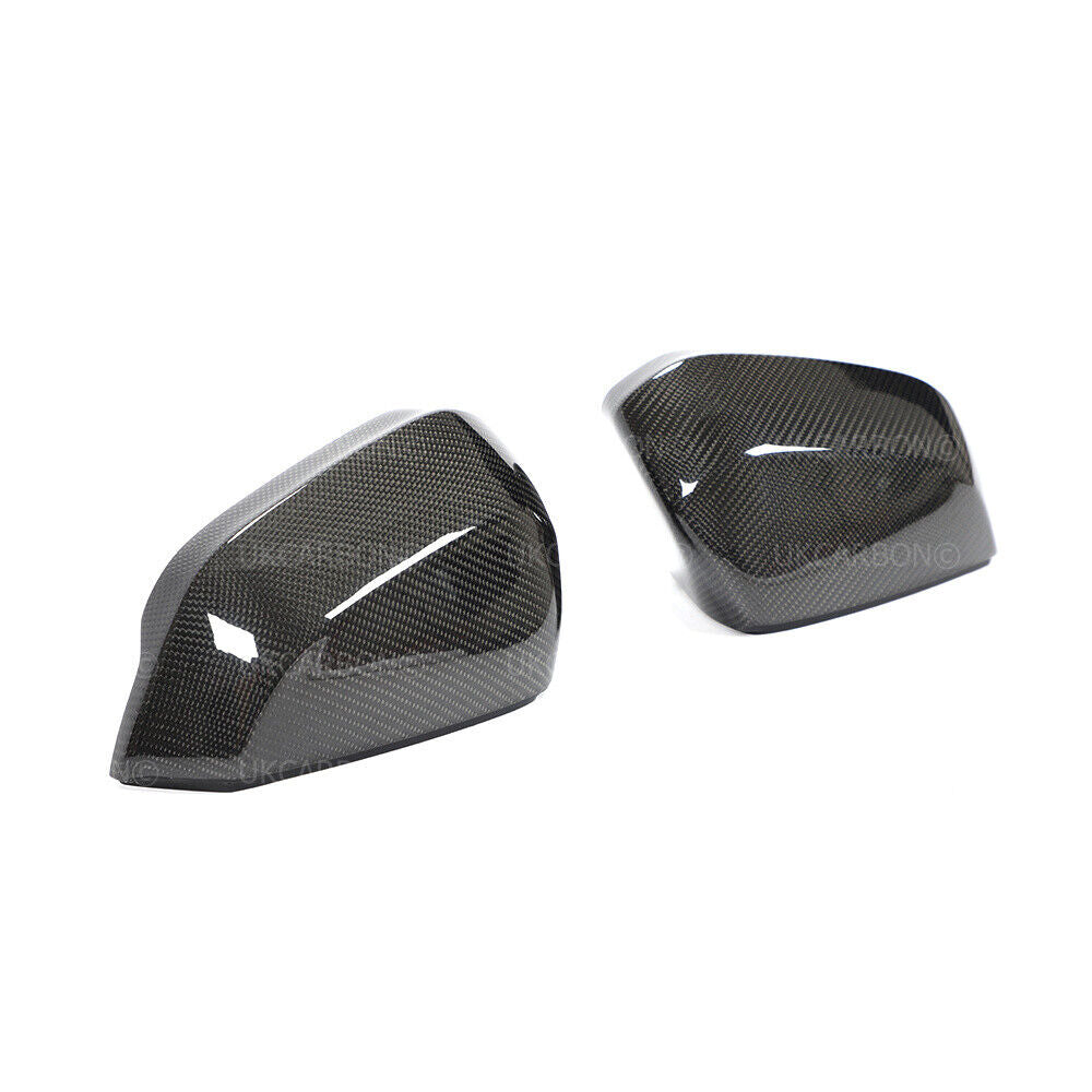 Audi Q2 Q3 SQ2 SQ3 Carbon Fibre Wing Mirror Cover With Lane Assist by UKCarbon - UKCarbon