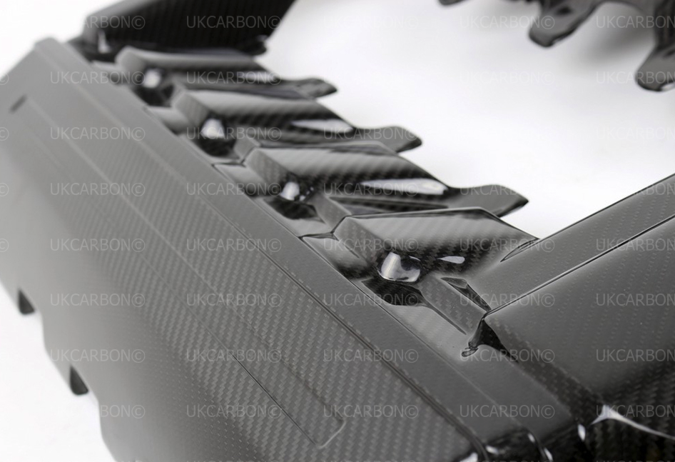 Ford Mustang 5.0 V8 GT S550 Carbon Fibre Engine Cover Replacement by UKCarbon - UKCarbon